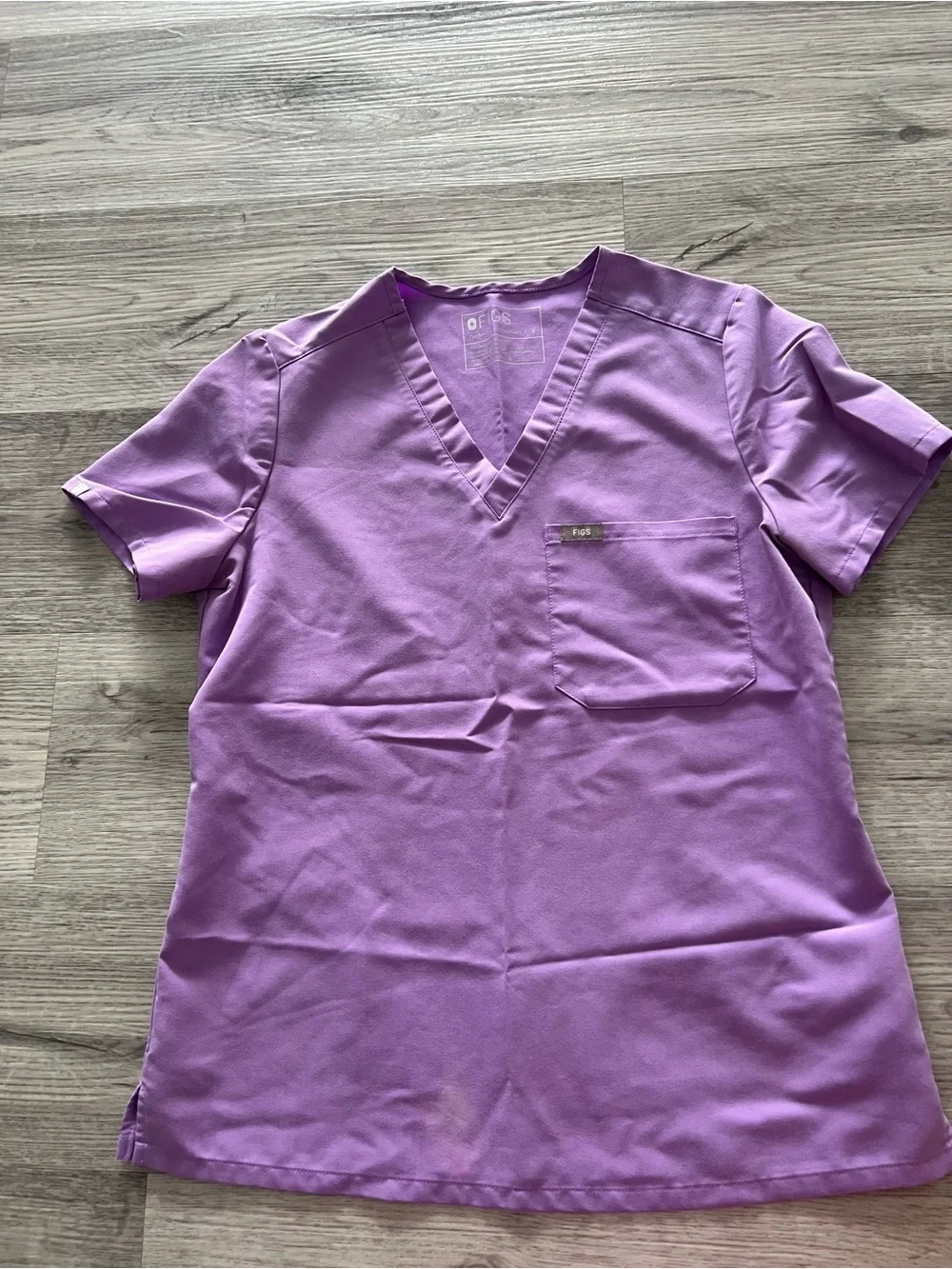 FIGS Purple Lilac Scrub Set-Catarina Top S | Zamora Jogger Pants XS/Petite FIONx